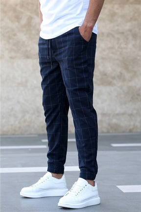 Fashion Plaid Joggers