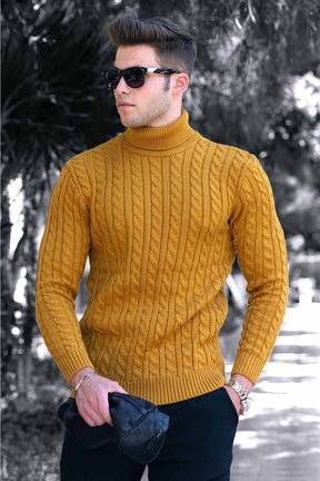 Fashionable Knitted Sweater