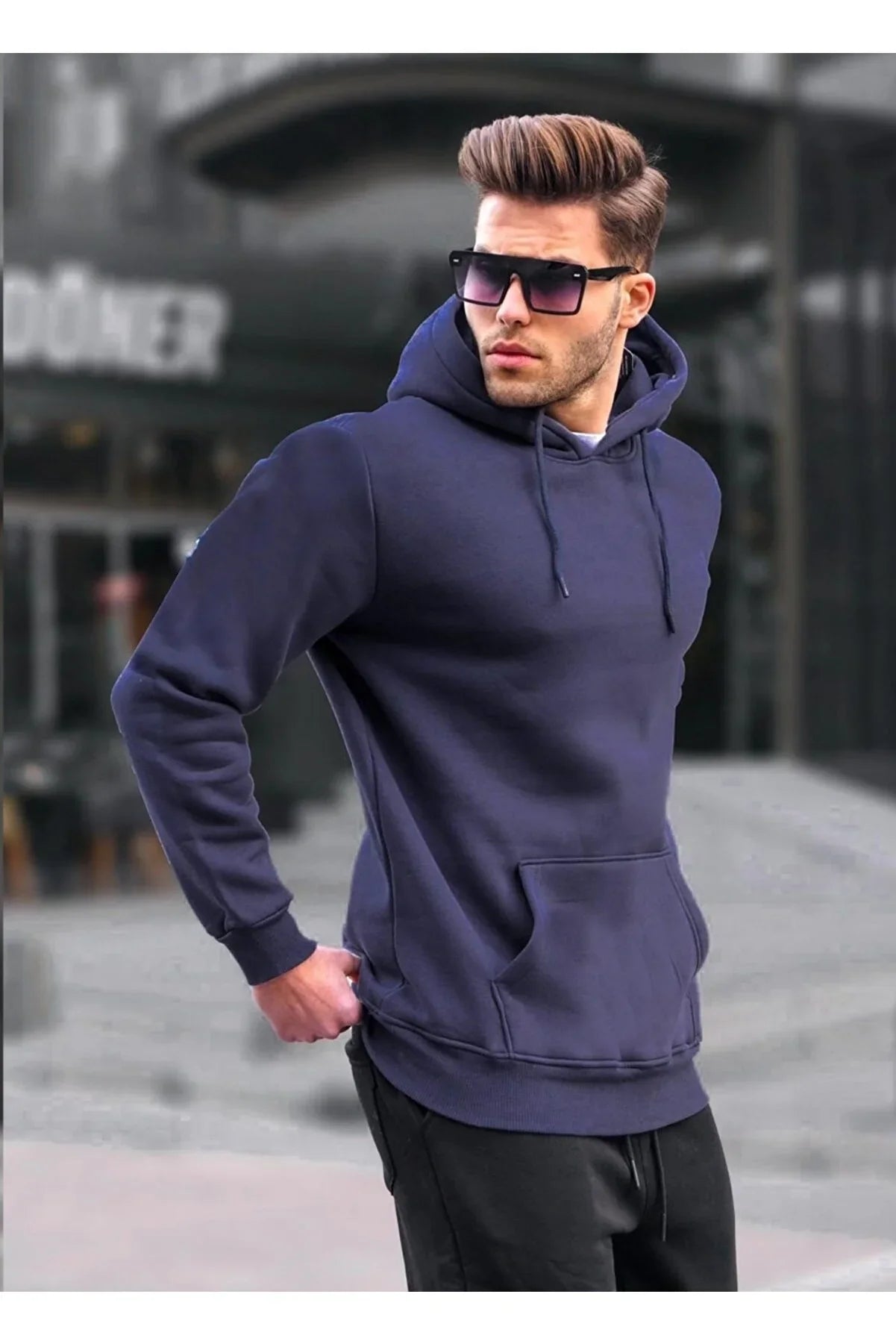 Men's Premium Hooded Sweatshirt