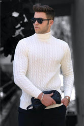 Fashionable Knitted Sweater