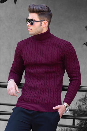 Fashionable Knitted Sweater