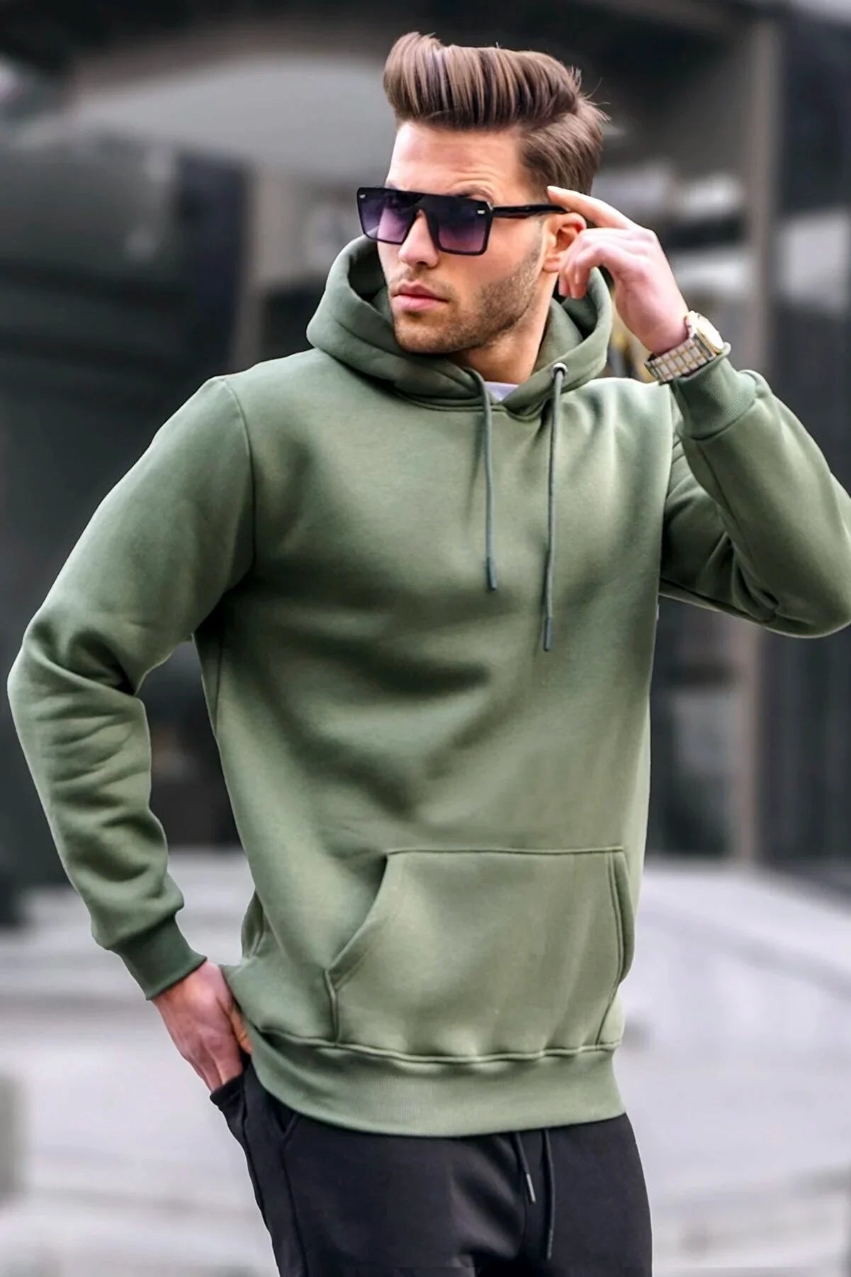 Men's Premium Hooded Sweatshirt