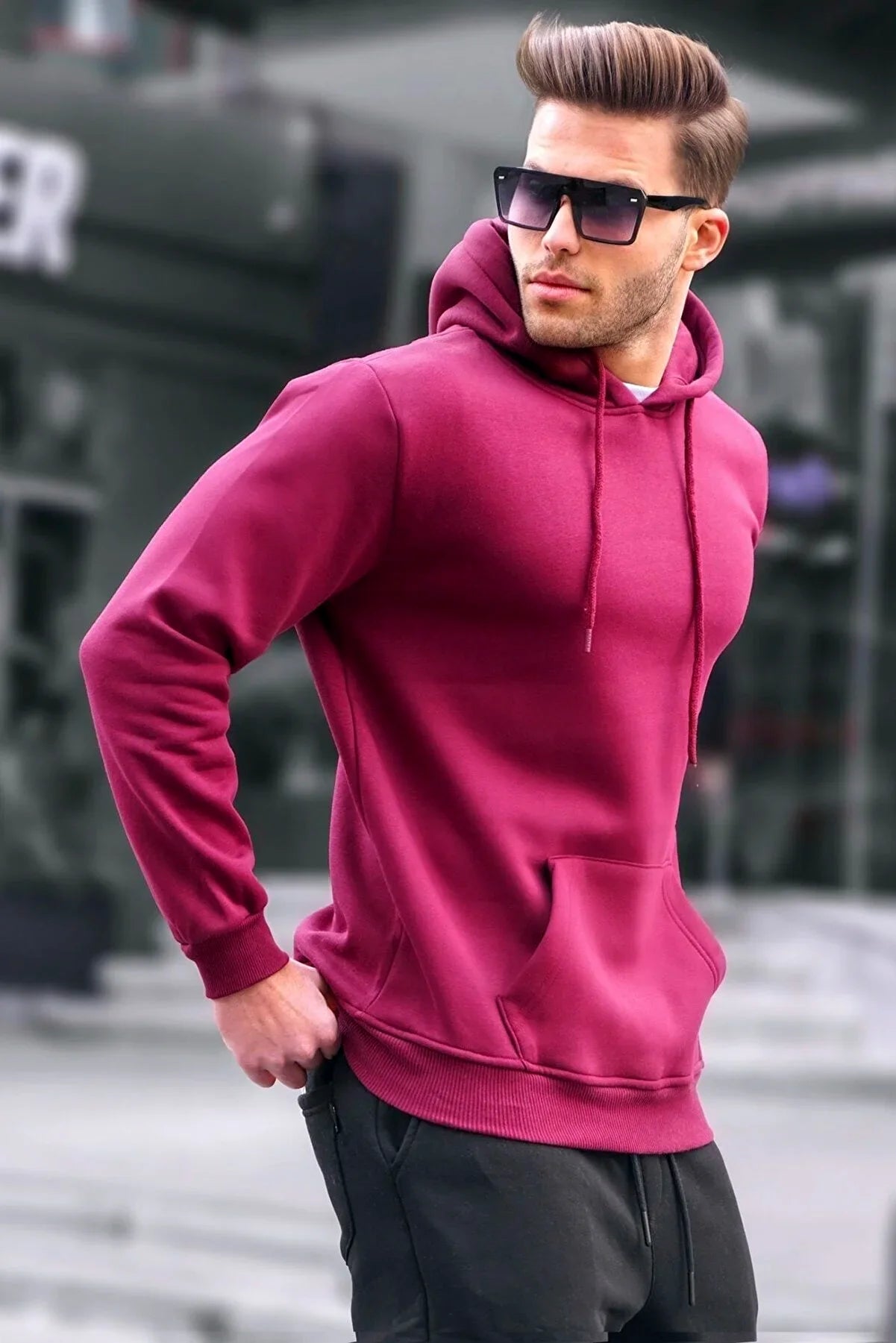 Men's Premium Hooded Sweatshirt