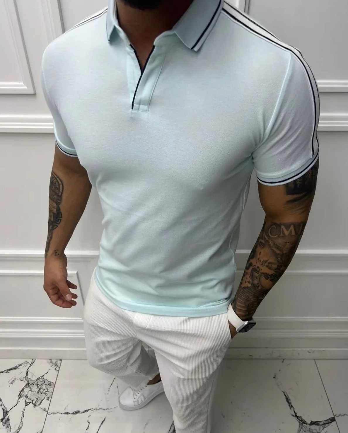 Casual Narrow Cut T - shirt