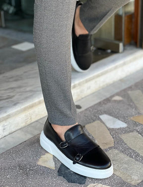 Double Monk Strap Casual Shoes