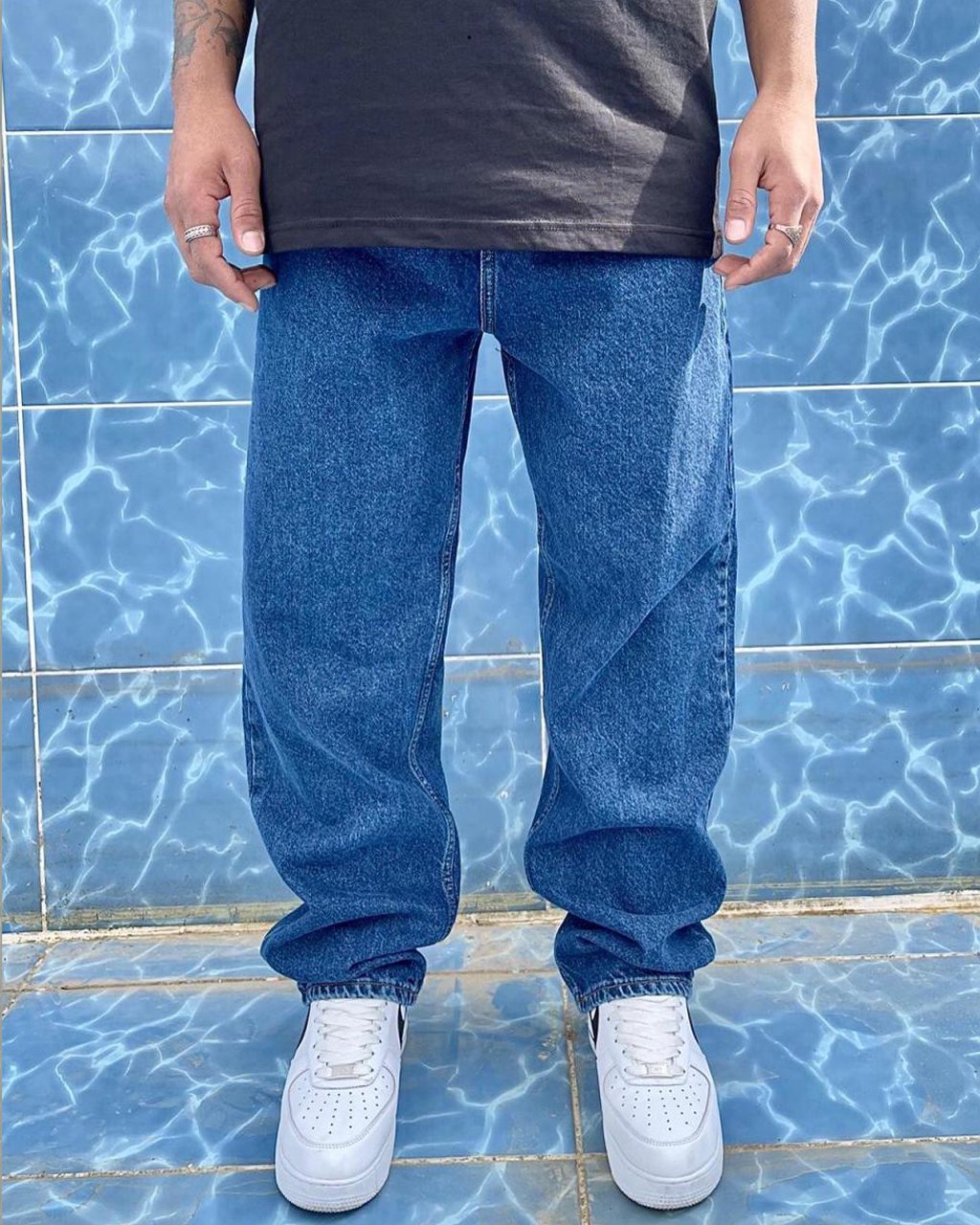 Casual Unisex Oversize Jeans