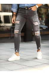 Ripped Slim Fit Jeans