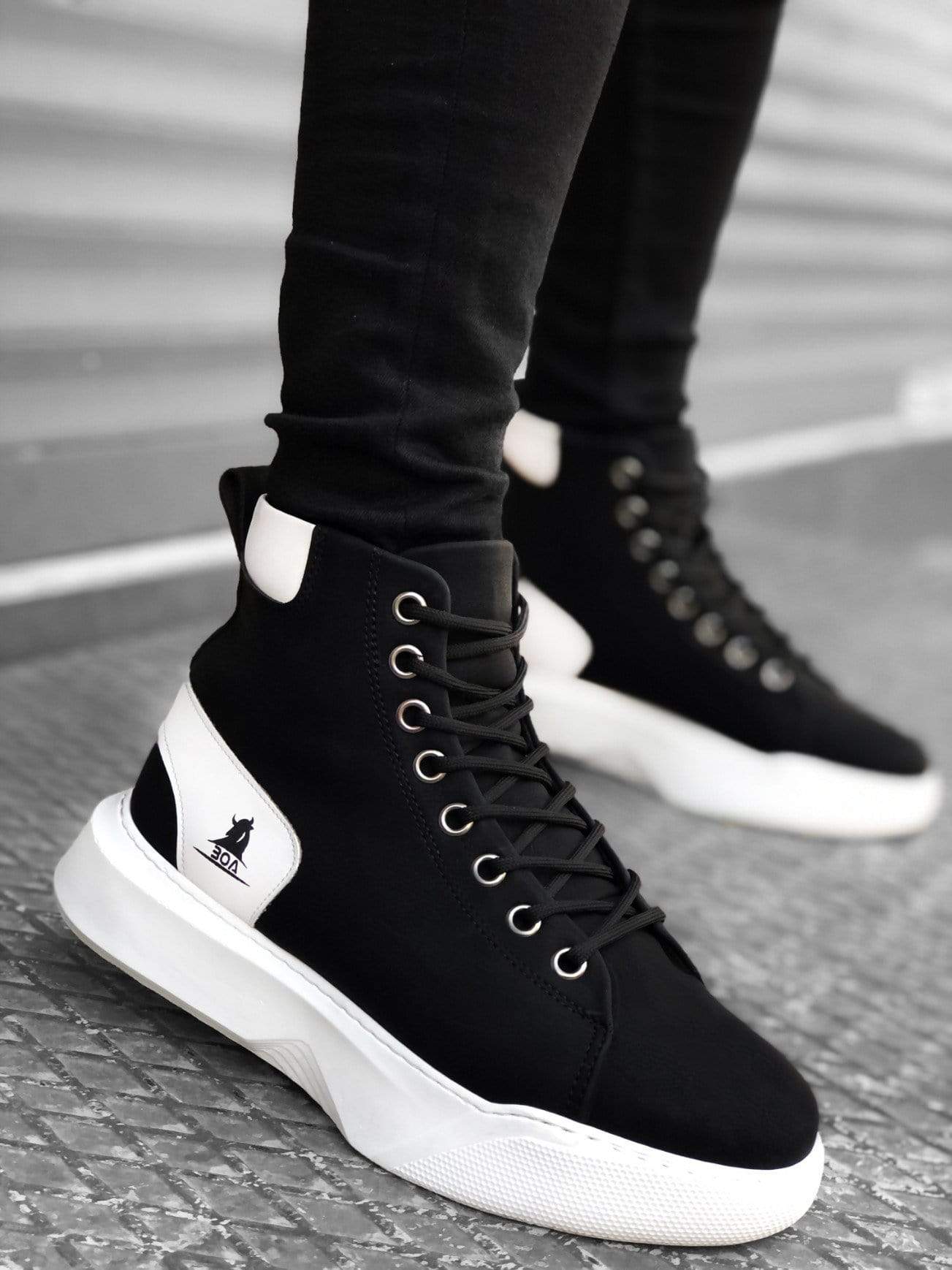 Lace-Up Urban Sneakerboots - Manchinni®