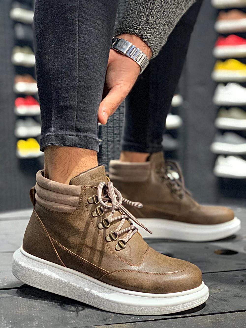 High Sole SneakerBoots - Manchinni®