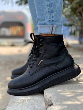 High Lace-Up Boots - Manchinni®