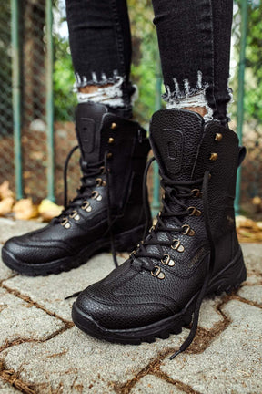 High Lace-Up Men's Boots - Manchinni®