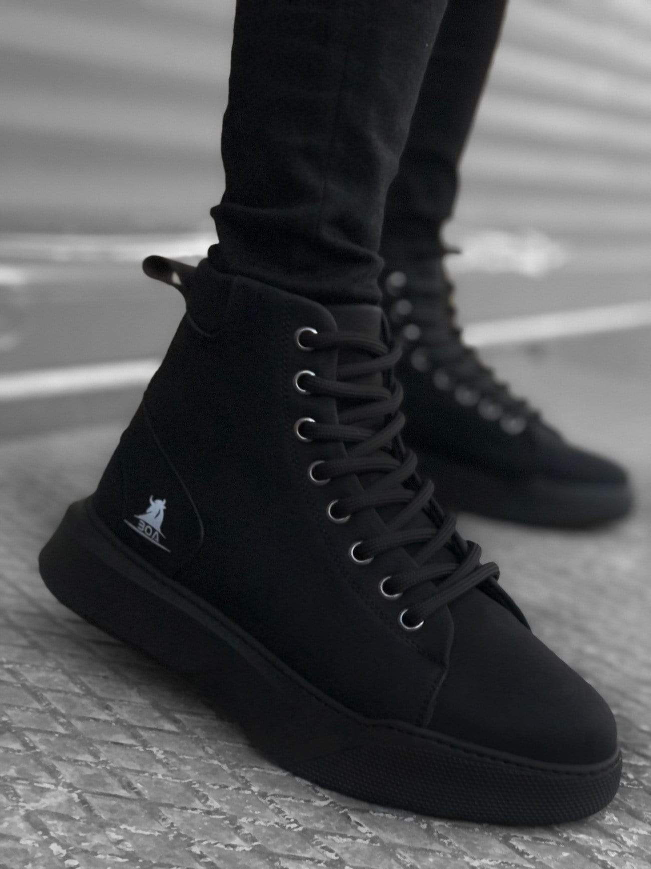 Lace-Up Urban Sneakerboots - Manchinni®