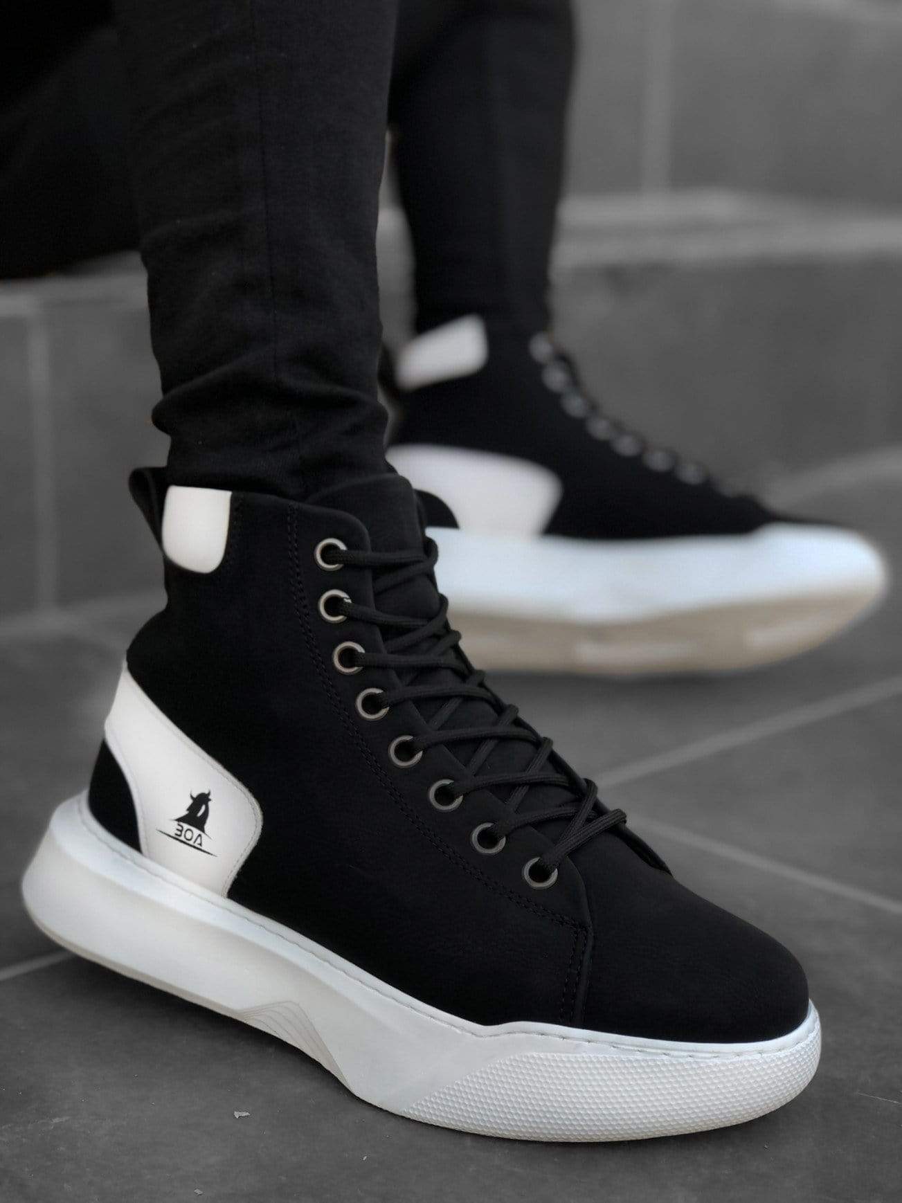 Lace-Up Urban Sneakerboots - Manchinni®