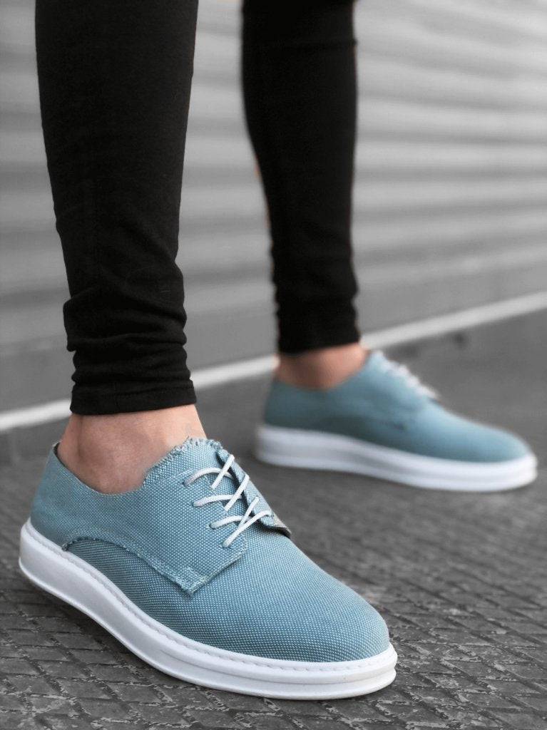 Lace-up Linen Sports Shoes