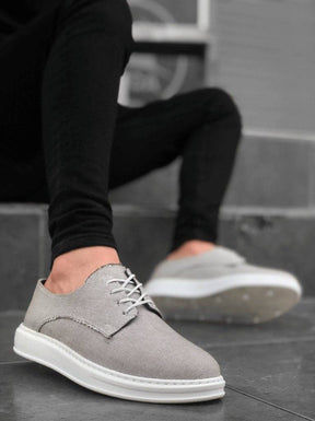 Lace-up Linen Sports Shoes