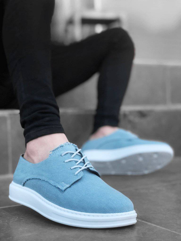 Lace-up Linen Sports Shoes