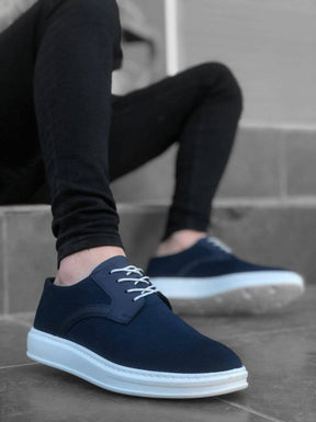 Lace-up Linen Sports Shoes