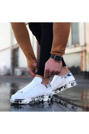 Casual Colour Sole Sneakers