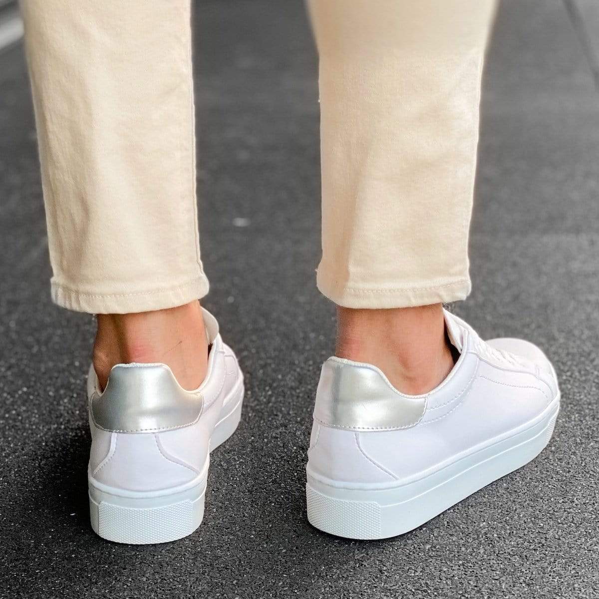 Flat Sole Low Sneakers