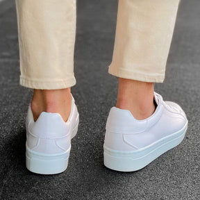 Flat Sole Low Sneakers