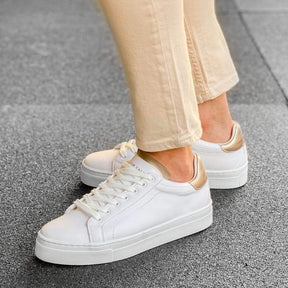 Flat Sole Low Sneakers