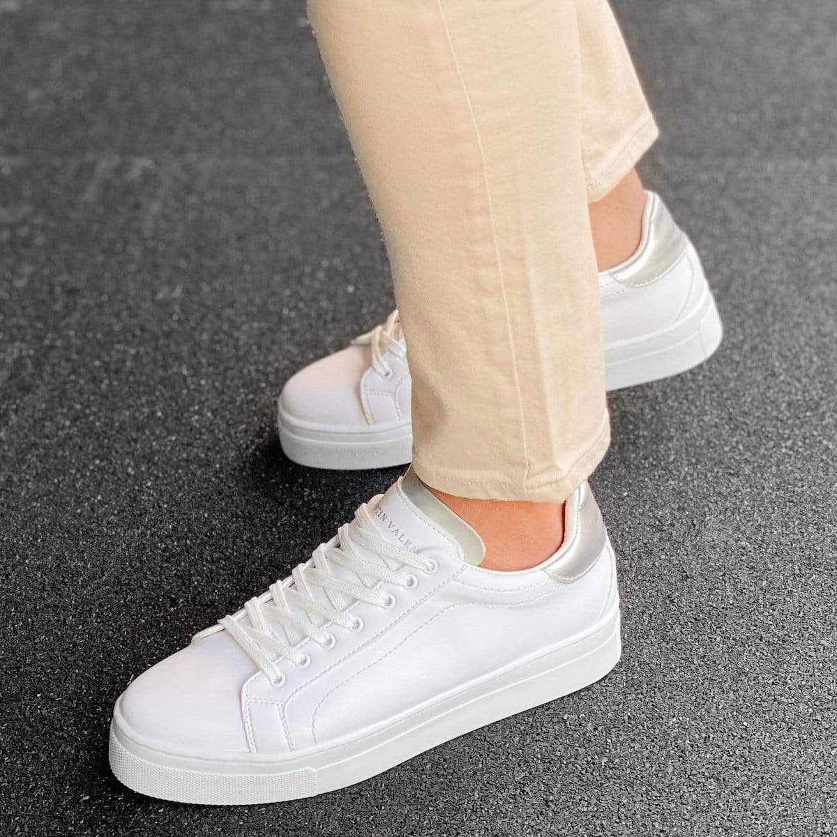 Flat Sole Low Sneakers