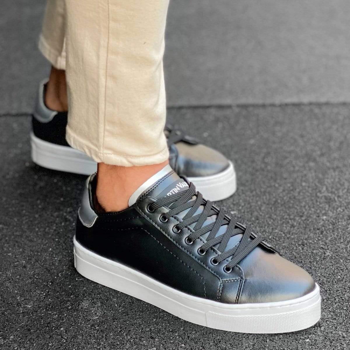 Flat Sole Low Sneakers