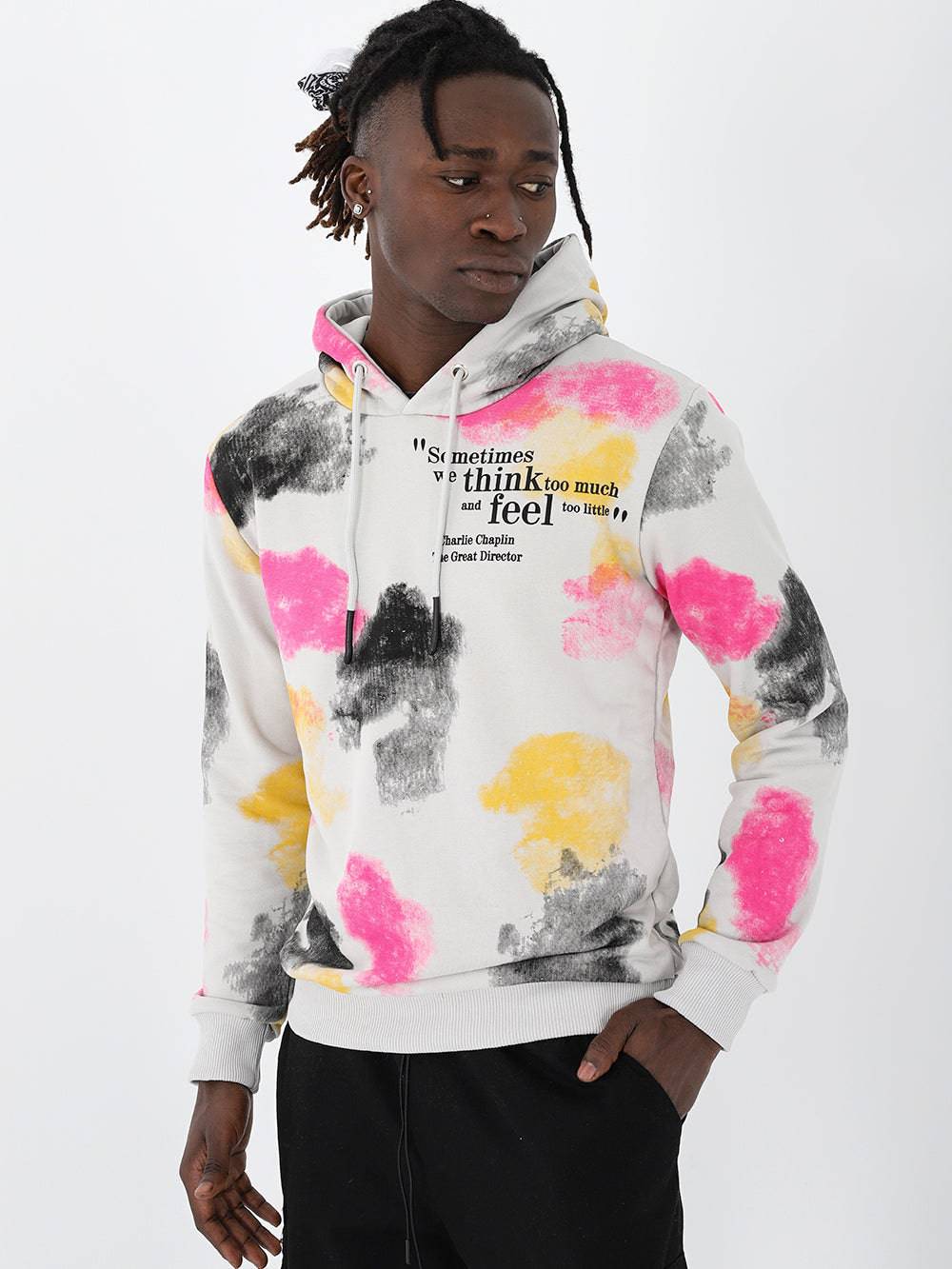 BRUSH PAINT HOODIE