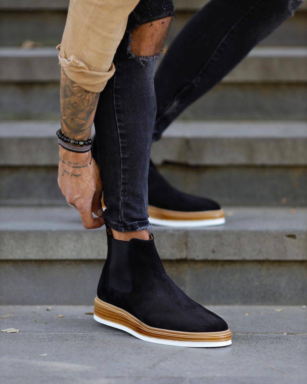 Luxury Chelsea Suede Boots