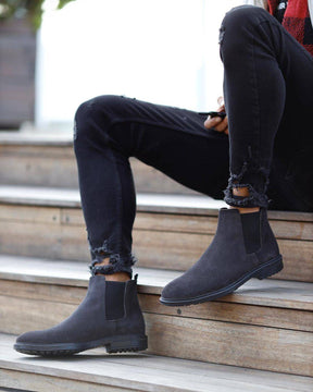 Classic Chelsea Suede Boots