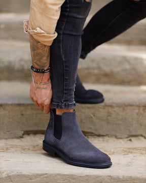 Classic Chelsea Suede Boots