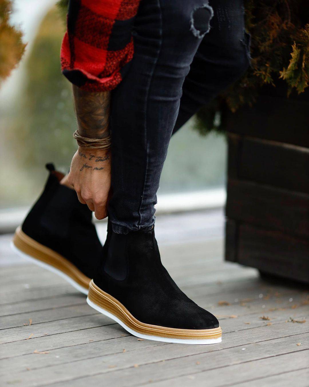 Luxury Chelsea Suede Boots