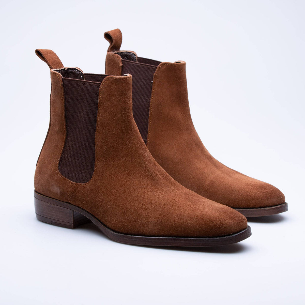 Premium Suede Chelsea Boots