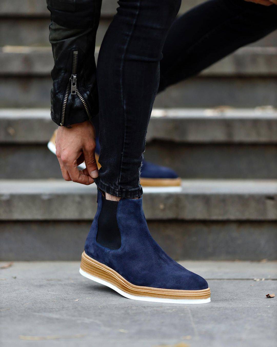 Luxury Chelsea Suede Boots