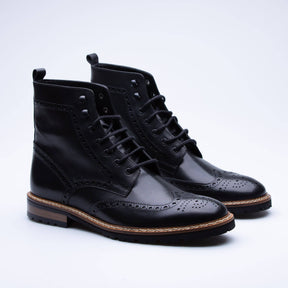 Premium Lace - up Chelsea Boots