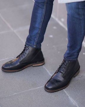 Premium Lace - up Chelsea Boots