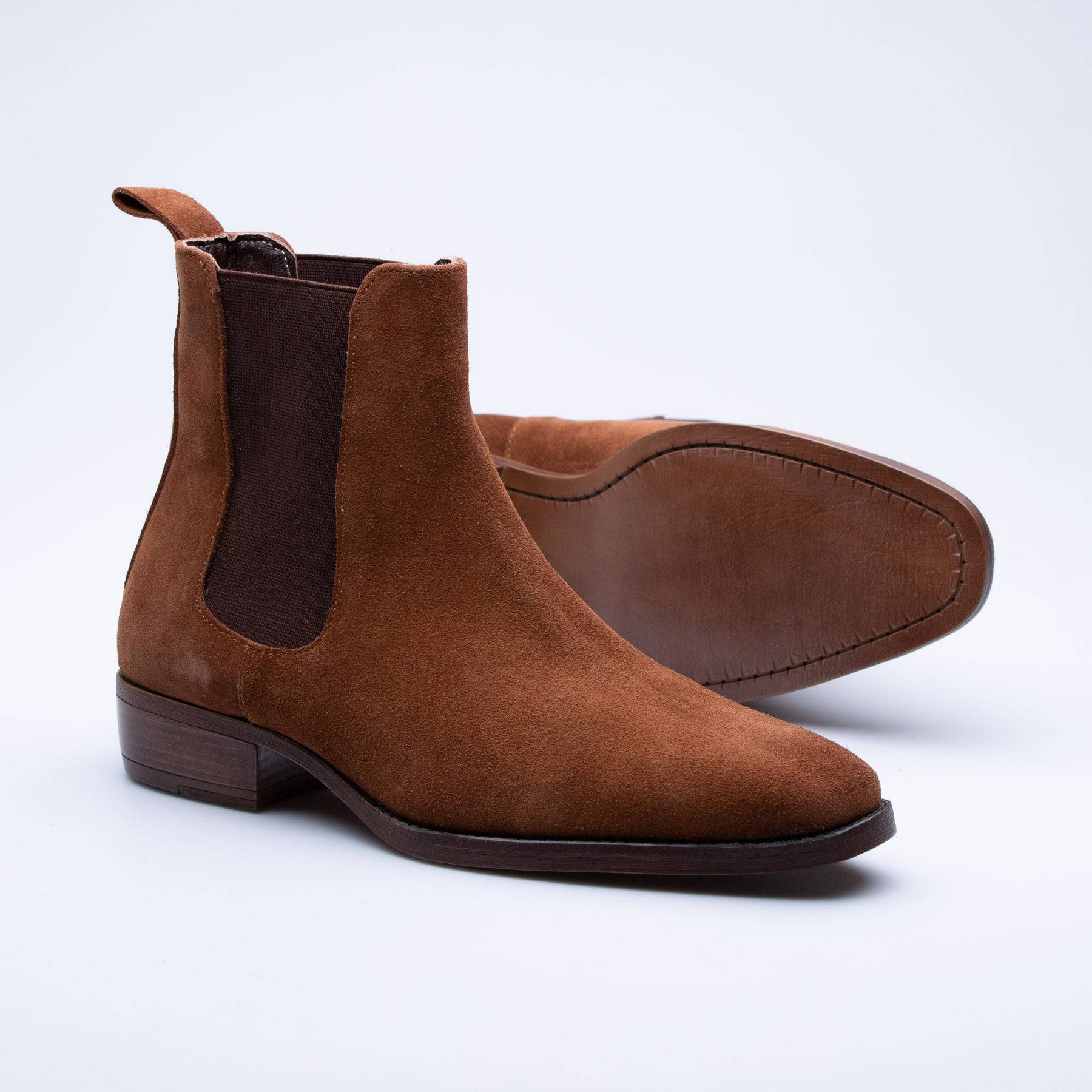 Premium Suede Chelsea Boots