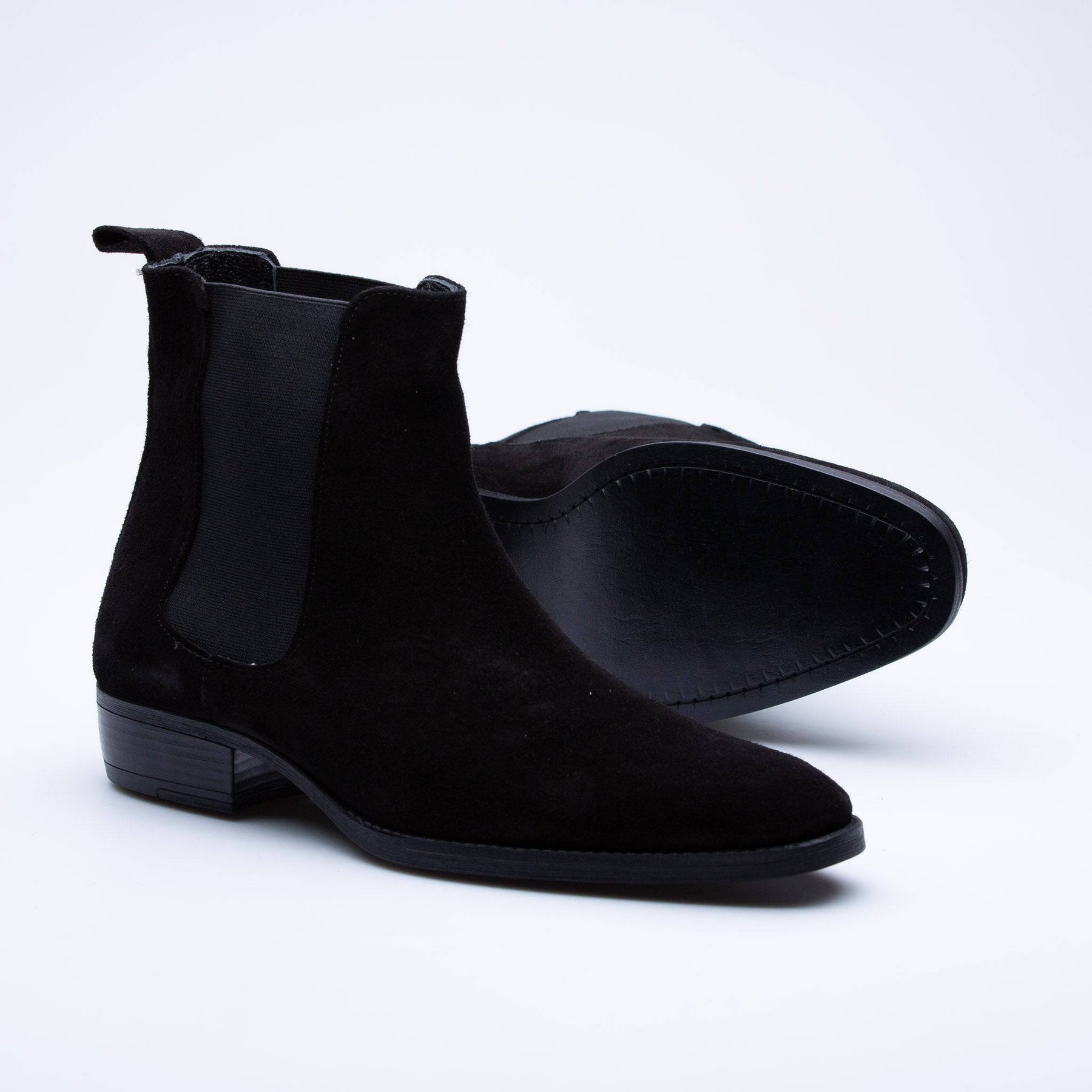 Premium Suede Chelsea Boots