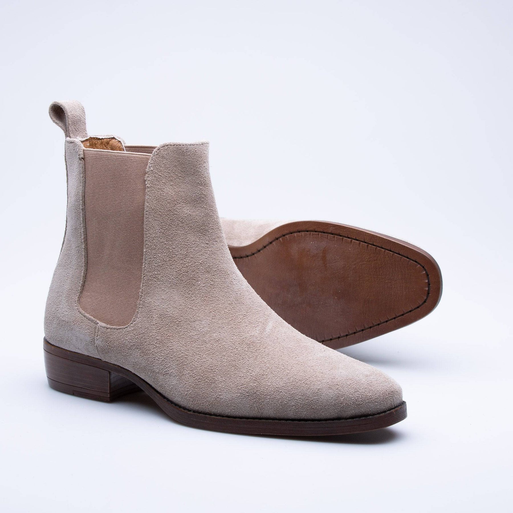 Premium Suede Chelsea Boots