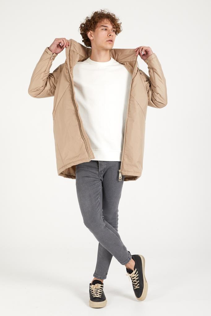 Long Oversized Down Jacket