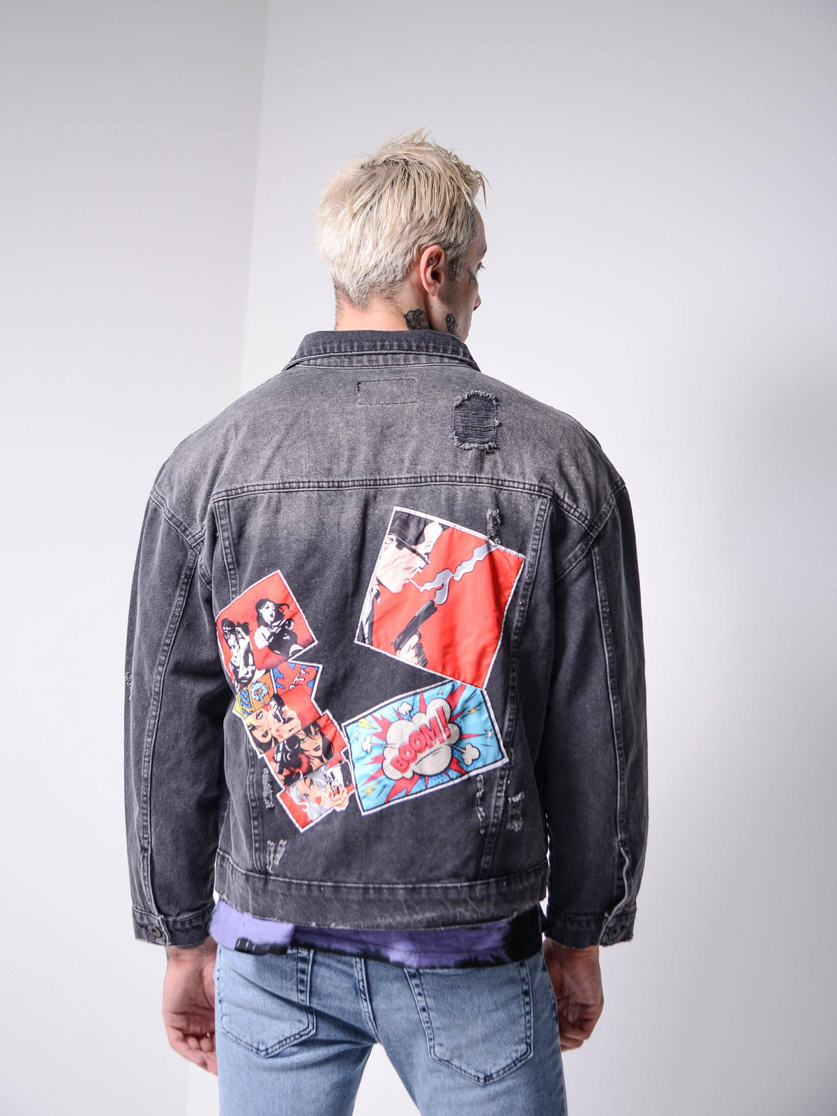 Comics Denim Jacket 4688