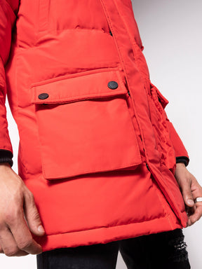 Red Parka Jacket 4750