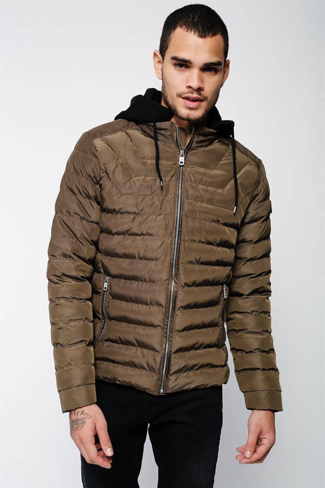 Casual Hooded Down Jacket