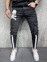 Premium Skull Cargo Jeans