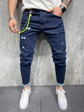 Slim Fit Chain Jeans