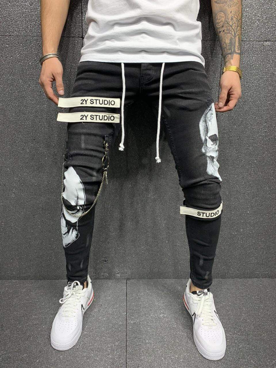 Skull Fashion Jeans - Manchinni®