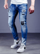 Bleach Wash Jeans Stonewashed 4226