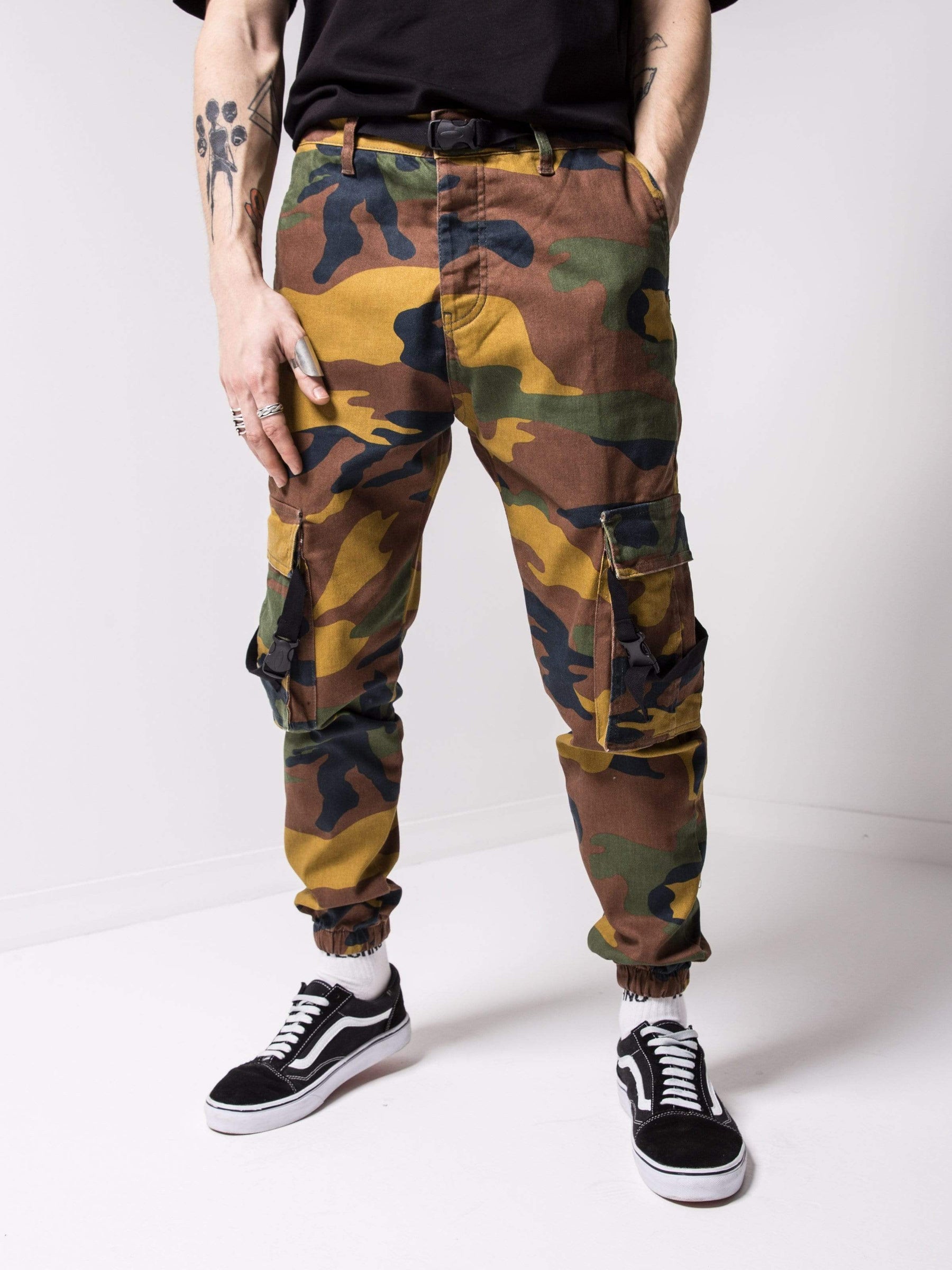 Camouflage Cargo jeans - Manchinni®