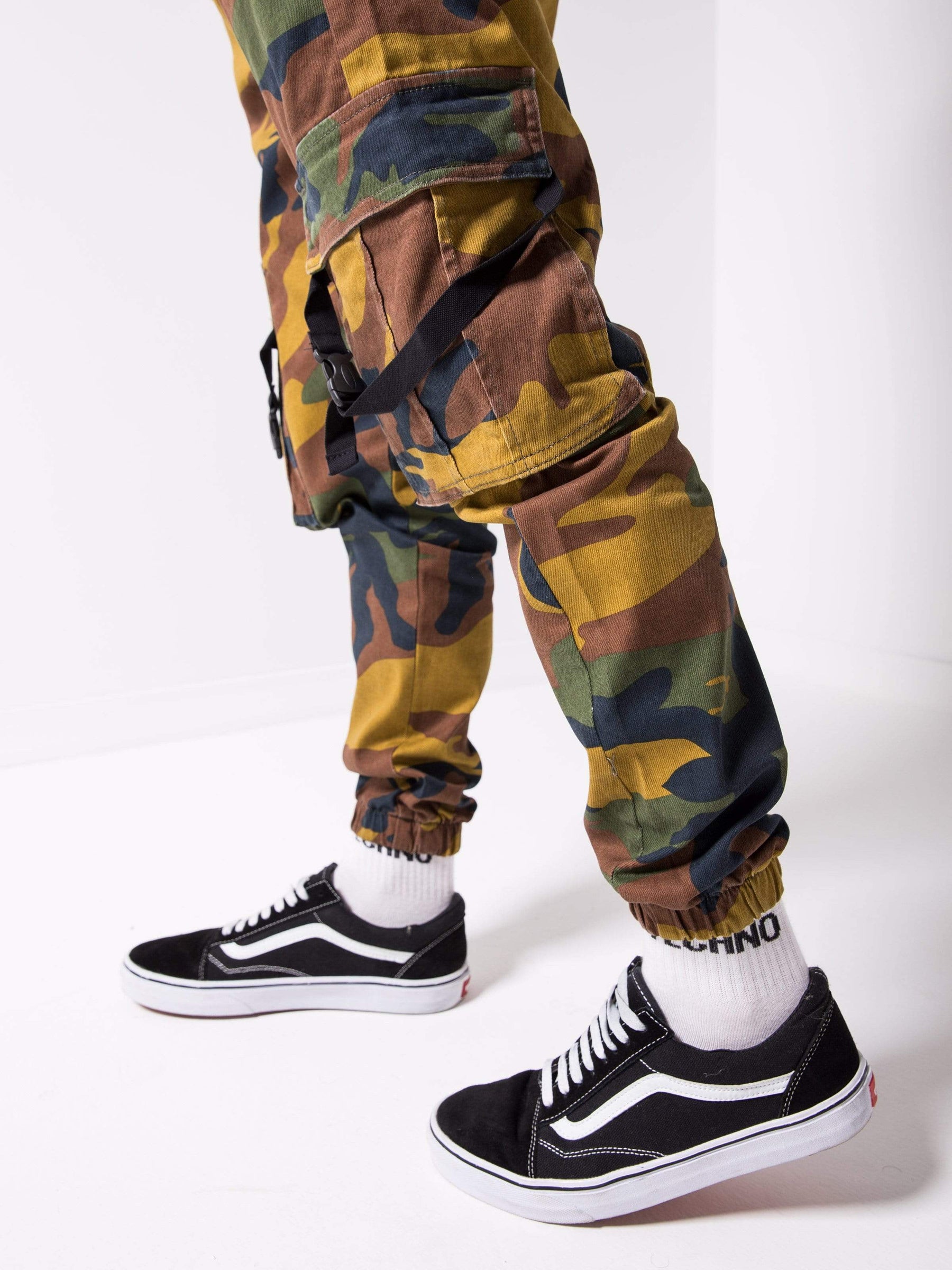 Camouflage Cargo jeans - Manchinni®