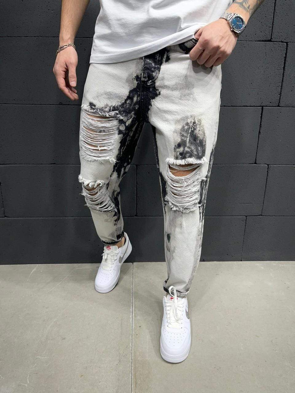 Fashion Ripped Jeans - Manchinni®